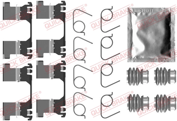 Accessory Kit, disc brake pad